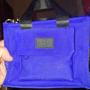RP Logo Blue Small Square Bag